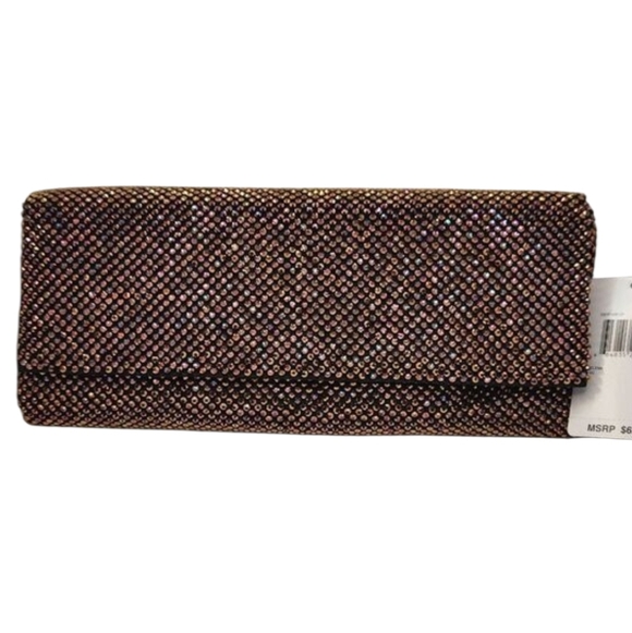 Jessica McClintock Handbags - Gunne Sax by Jessica McClintock Helena Diamond Clutch Mesh‎ Evening Bag